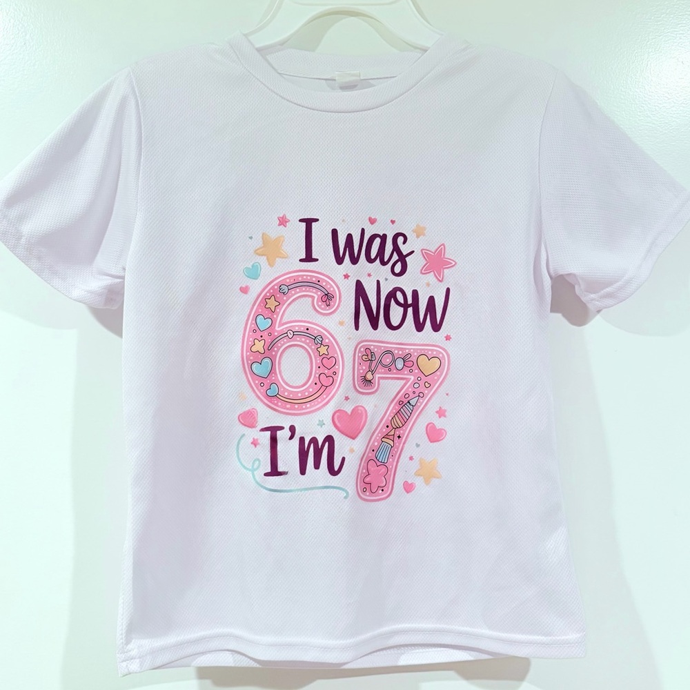 I Was 6 Now I’m 7 T-shirt